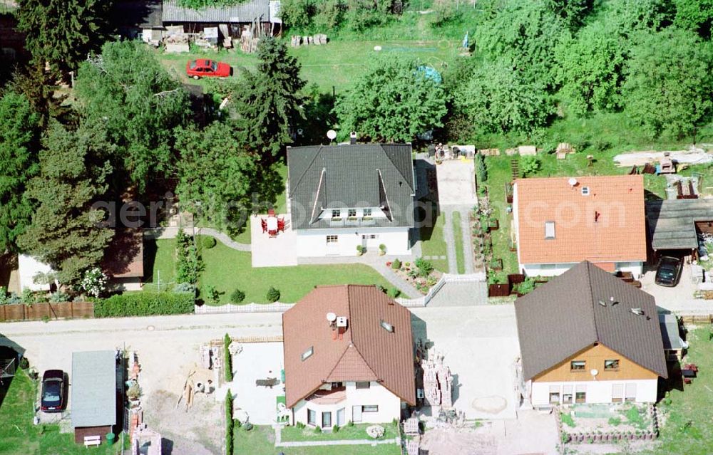 Mahlow / Brandenburg from above - Einfamilienhaus der Fam. Wartig in Mahlow / Brandenburg