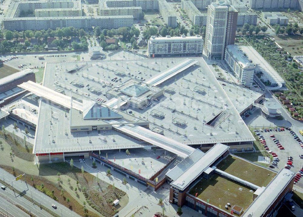 Potsdam - Drewitz from above - Einkaufscenter Am Stern in Potsdam - Drewitz (ECE).