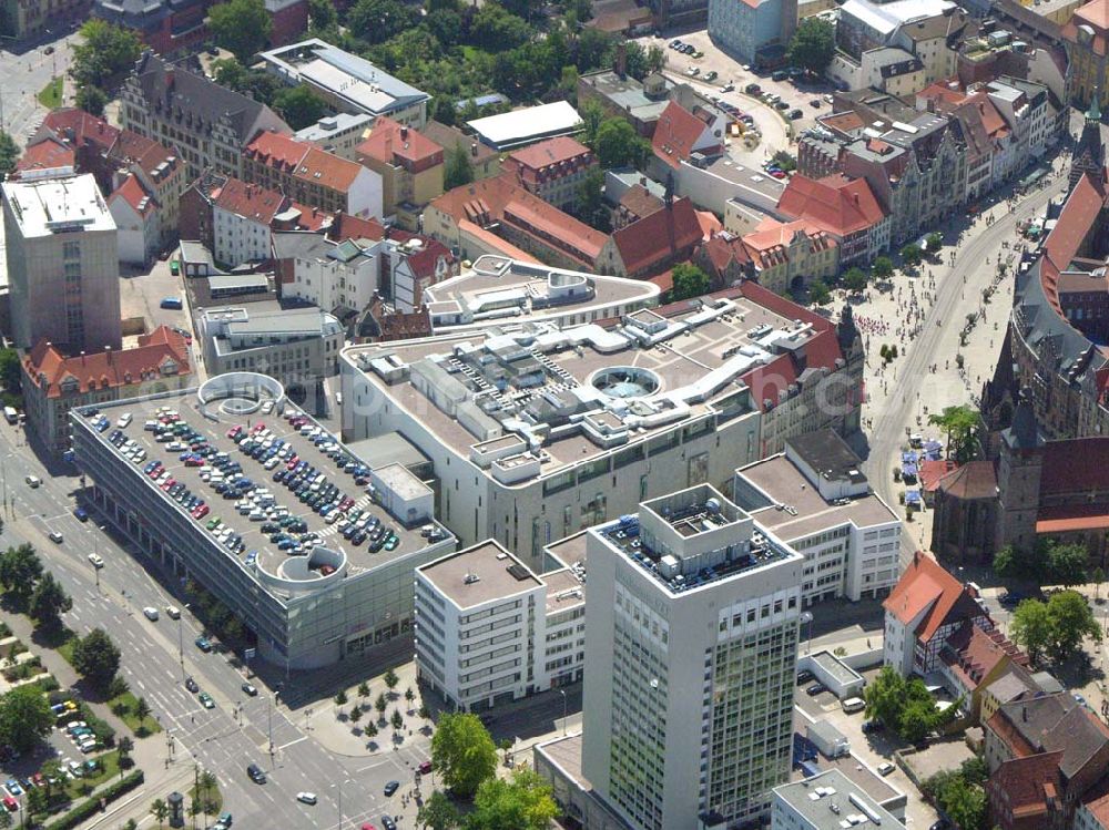 Erfurt / Thüringen from the bird's eye view: Einkaufsgalerie Anger 1 in Erfurt - ein Projekt der ECE Projektmanagement GmbH Hamburg. Einkaufsgalerie Anger 1 Erfurt Anger 1-3 99084 Erfurt Tel.: 0361 / 601 32 0 Fax: 0361 / 601 32 22