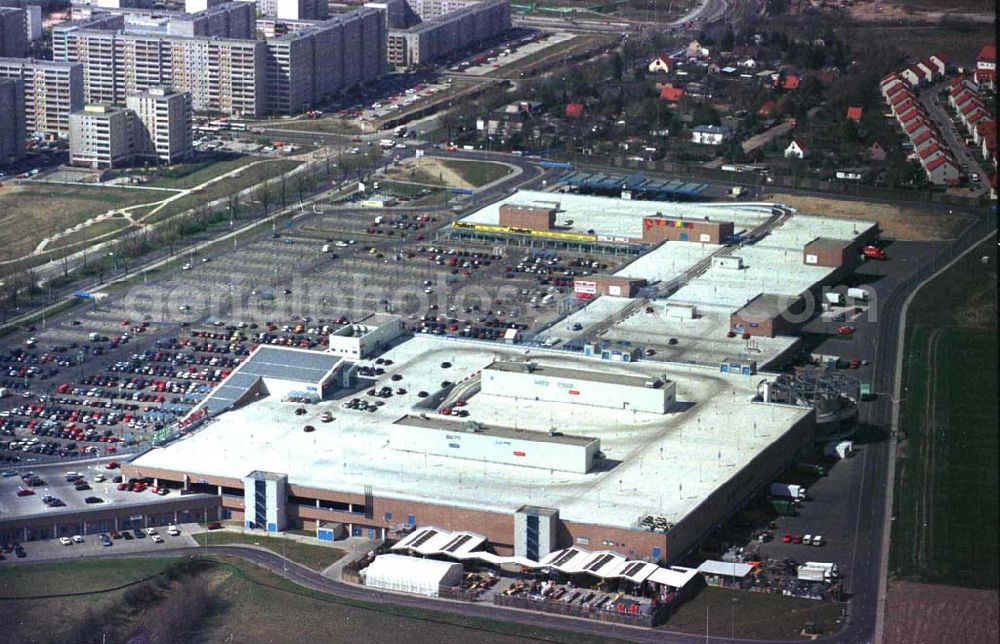 Aerial image Eiche bei Hellersdorf - Einkaufspark Eiche bei Hellersdorf