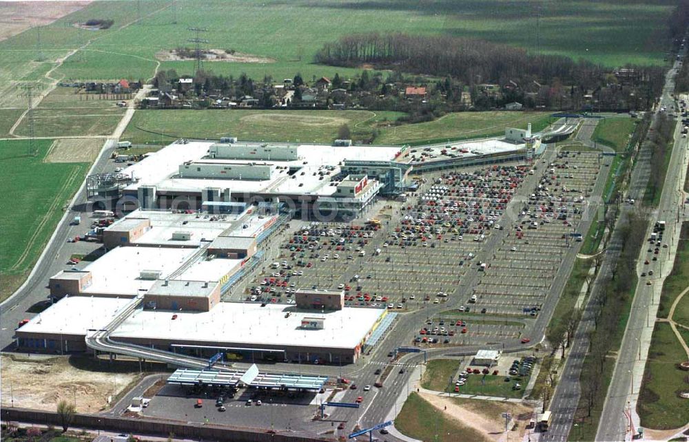 Eiche bei Hellersdorf from above - Einkaufspark Eiche bei Hellersdorf