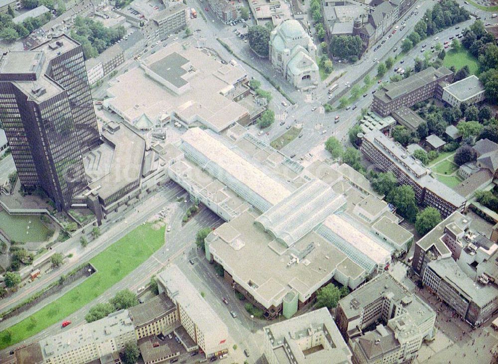 Aerial image Essen - Einkaufszentrum der ECE GmbH in Essen.