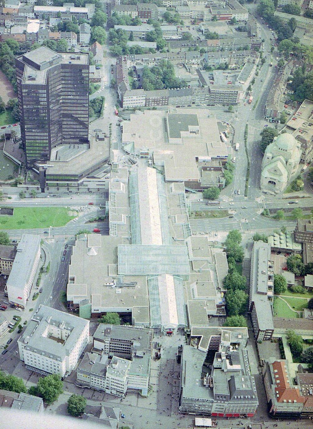 Aerial photograph Essen - Einkaufszentrum der ECE GmbH in Essen.