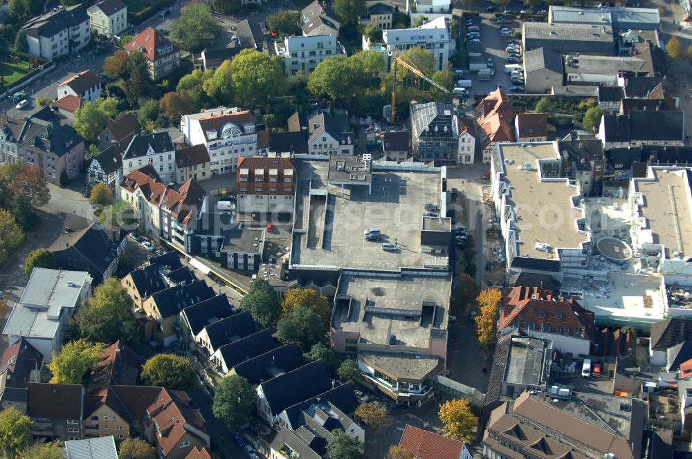 Aerial photograph Unna - Einkaufszentrum an der Hertingerstrasse 17 in 59423 Unna - ein Projekt der Unternehmensgruppe Markus Gerold an der Vaerstbrücke 1 in 59425 Unna.