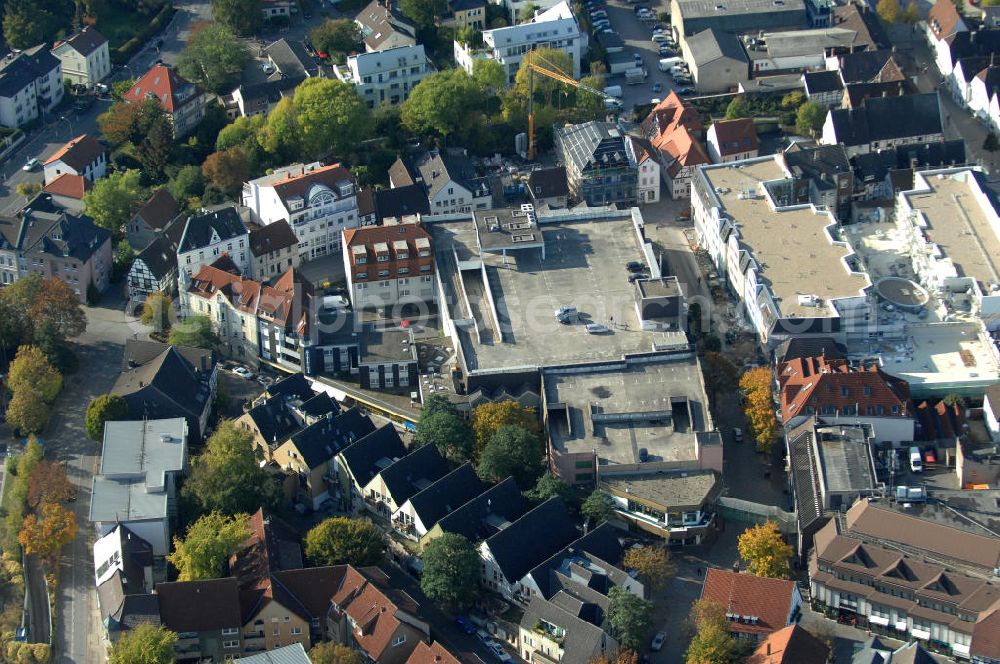 Aerial image Unna - Einkaufszentrum an der Hertingerstrasse 17 in 59423 Unna - ein Projekt der Unternehmensgruppe Markus Gerold an der Vaerstbrücke 1 in 59425 Unna.