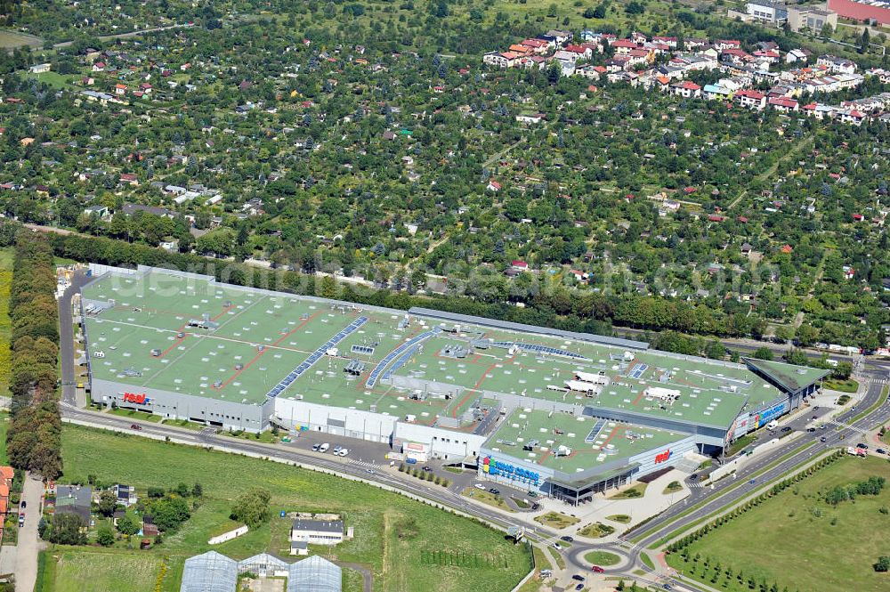 Aerial image POSEN / POZNAN - View of the shopping centre King Cross Marcelin on Bukowska St. in Posen