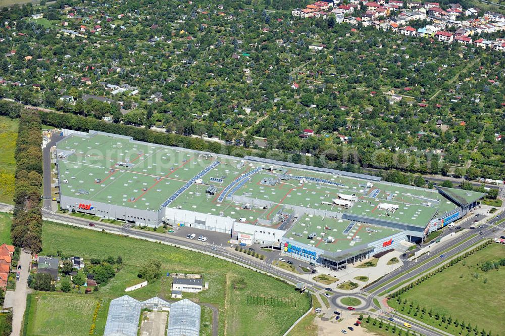 Aerial photograph POSEN / POZNAN - View of the shopping centre King Cross Marcelin on Bukowska St. in Posen