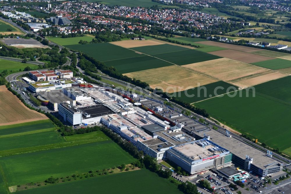 Aerial photograph Sulzbach - Shopping center MTZ Main-Taunus - Center in Sulzbach / Hesse