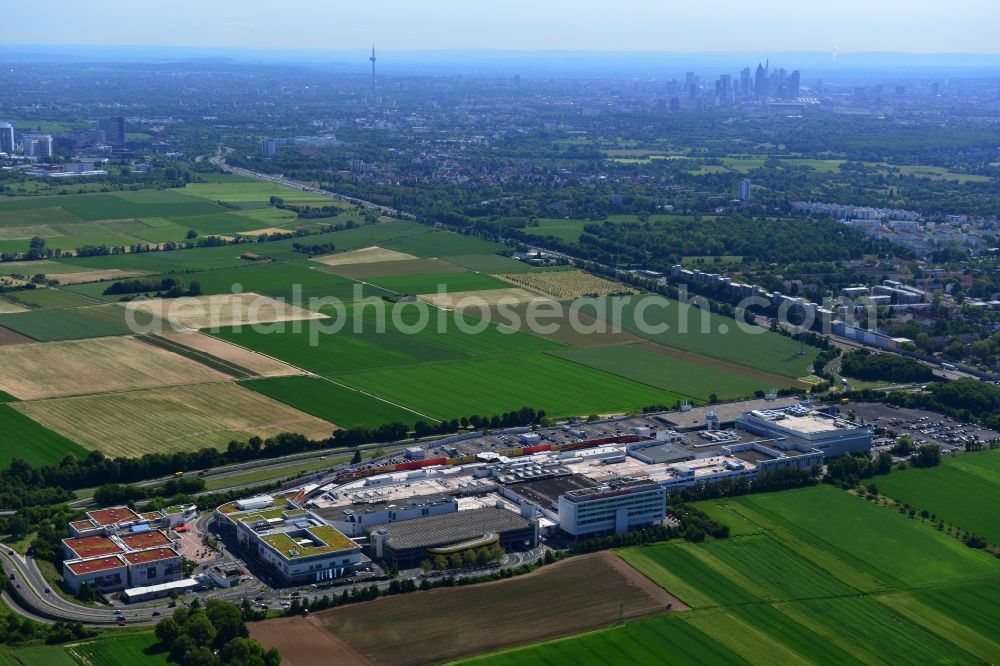 Sulzbach from the bird's eye view: Shopping center MTZ Main-Taunus - Center in Sulzbach / Hesse