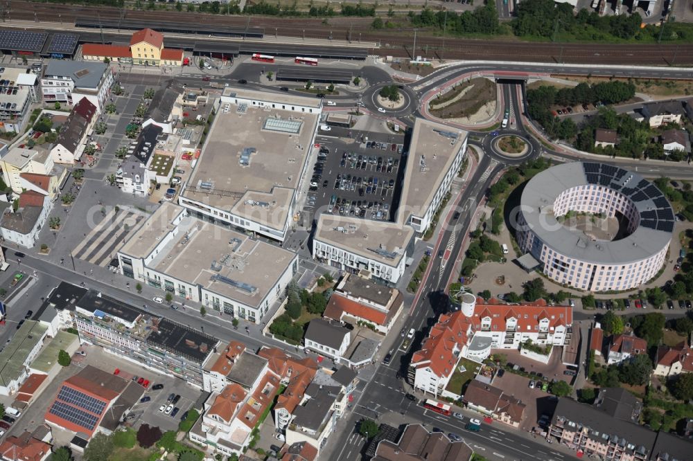 Aerial image Ingelheim - The shopping center Neue Mitte Ingelheim in Rhineland-Palatinate