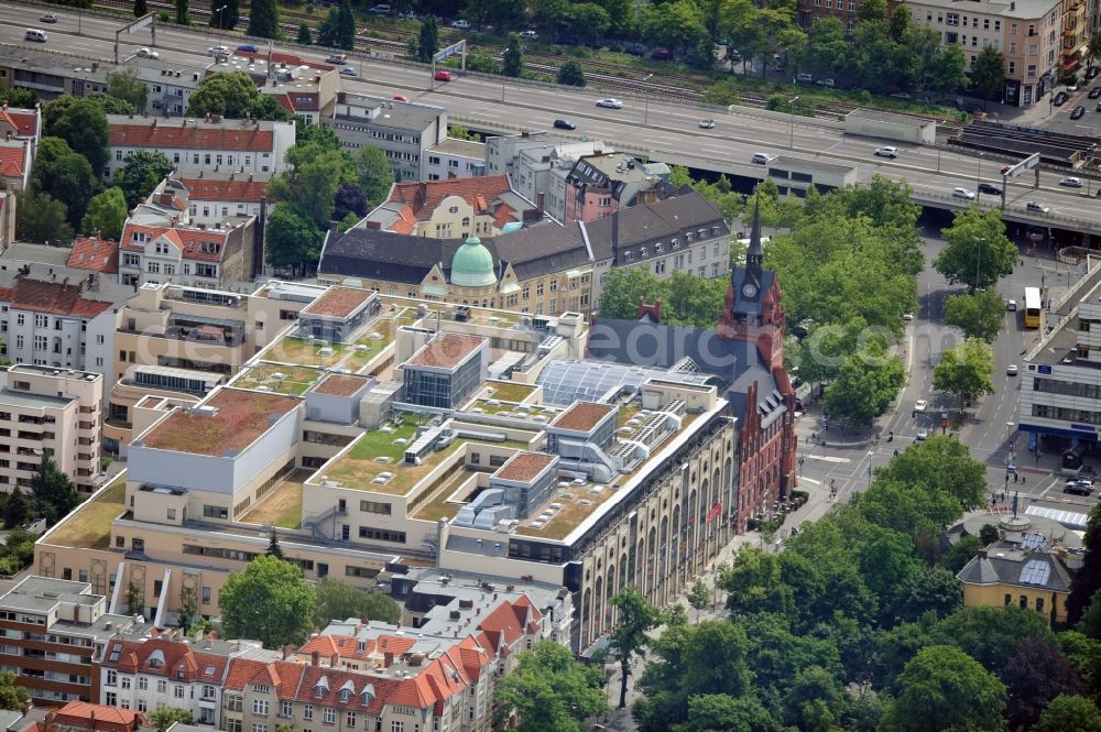 Aerial image Berlin - The shopping center The Castle in Berlin destrict steglitz