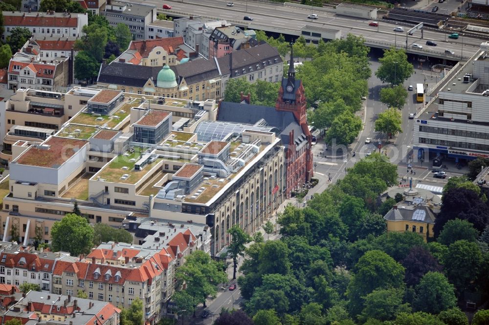 Aerial photograph Berlin - The shopping center The Castle in Berlin destrict steglitz