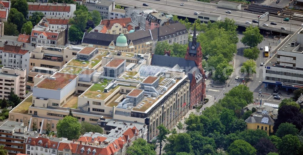 Berlin from above - The shopping center The Castle in Berlin destrict steglitz