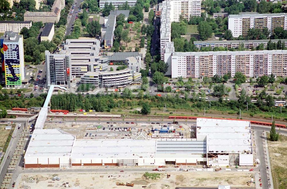 Aerial image Berlin / Lichtenberg - Einkaufszentrum/Neubau Storkower Straße Lichtenberg / Berlin