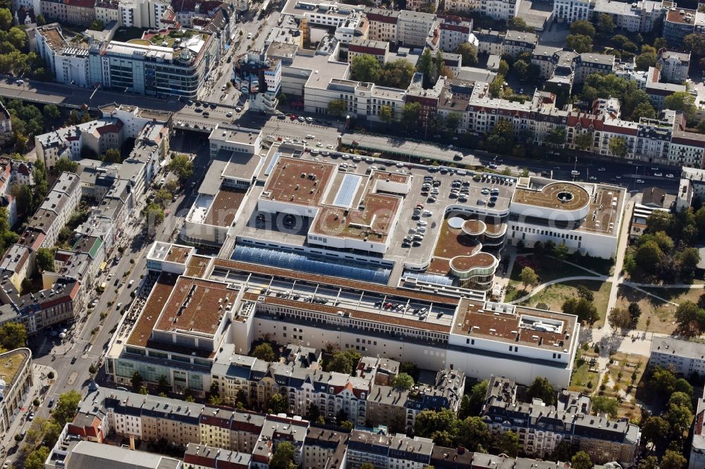 Aerial photograph Berlin - The shopping center Boulevard Berlin