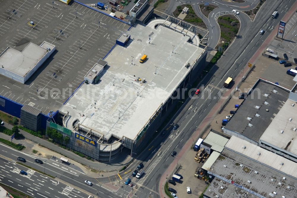 Aerial photograph Brinkum (Stuhr) - Store Bremen-Brinkum IKEA Germany GmbH & Co. KG in Brinkum (Stuhr) in the state of Lower Saxony