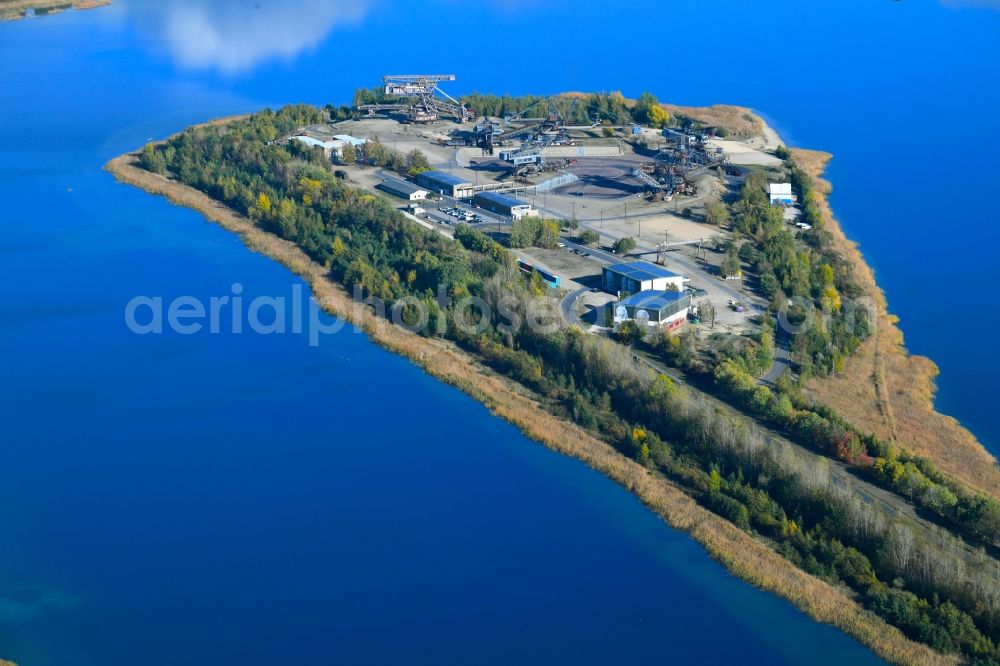 Aerial photograph Gräfenhainichen - View of Ferropolis, called City of Metal, in Graefenhainichen in Saxony-Anhalt