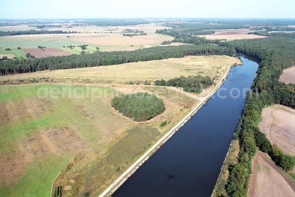 Ringfurth from above - Blick auf den Elbausfluss bei Ringfurth.