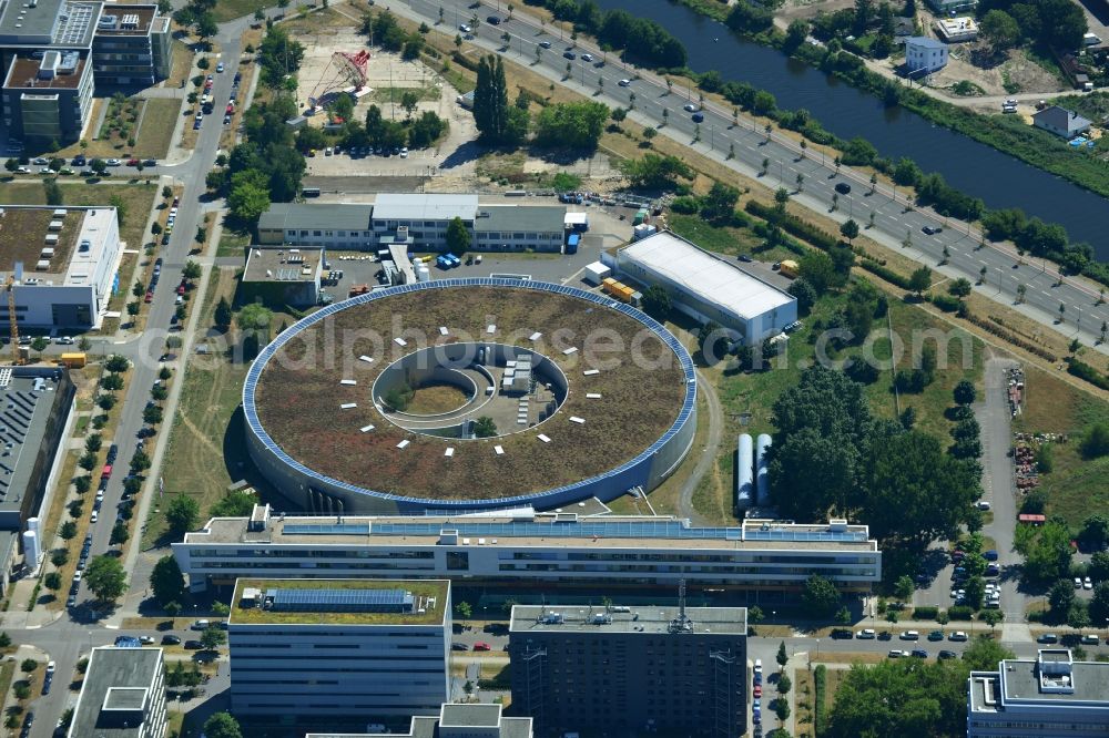 Berlin from the bird's eye view: View onto the electron storage ring BESSY in Berlin - Adlershof