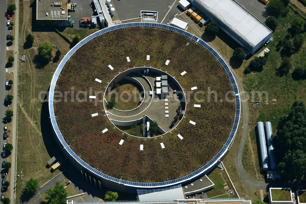 Aerial image Berlin - View onto the electron storage ring BESSY in Berlin - Adlershof