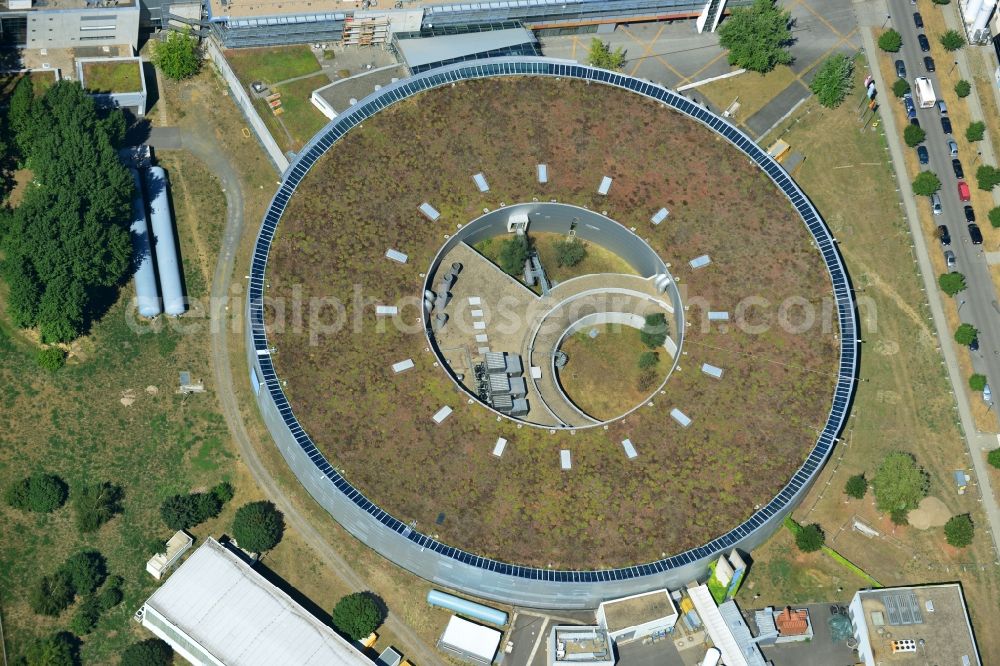 Berlin from above - View onto the electron storage ring BESSY in Berlin - Adlershof