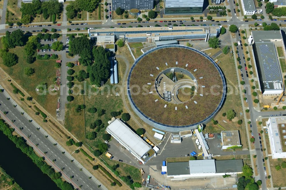 Berlin from the bird's eye view: View onto the electron storage ring BESSY in Berlin - Adlershof