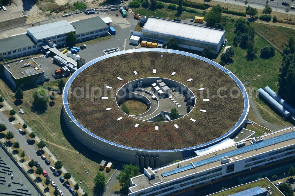 Aerial photograph Berlin - View onto the electron storage ring BESSY in Berlin - Adlershof