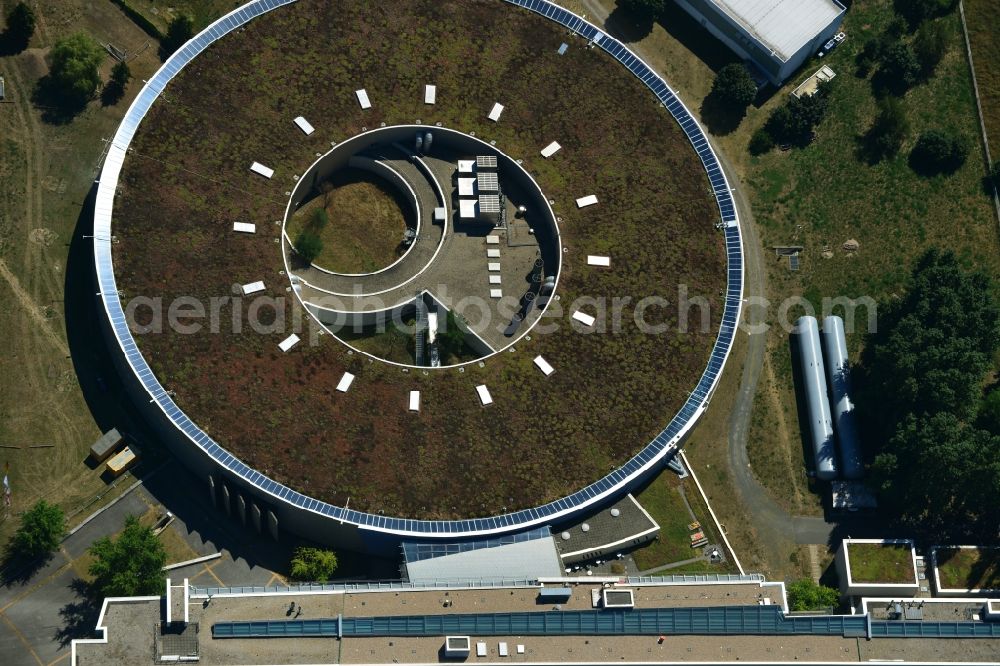 Berlin from above - View onto the electron storage ring BESSY in Berlin - Adlershof