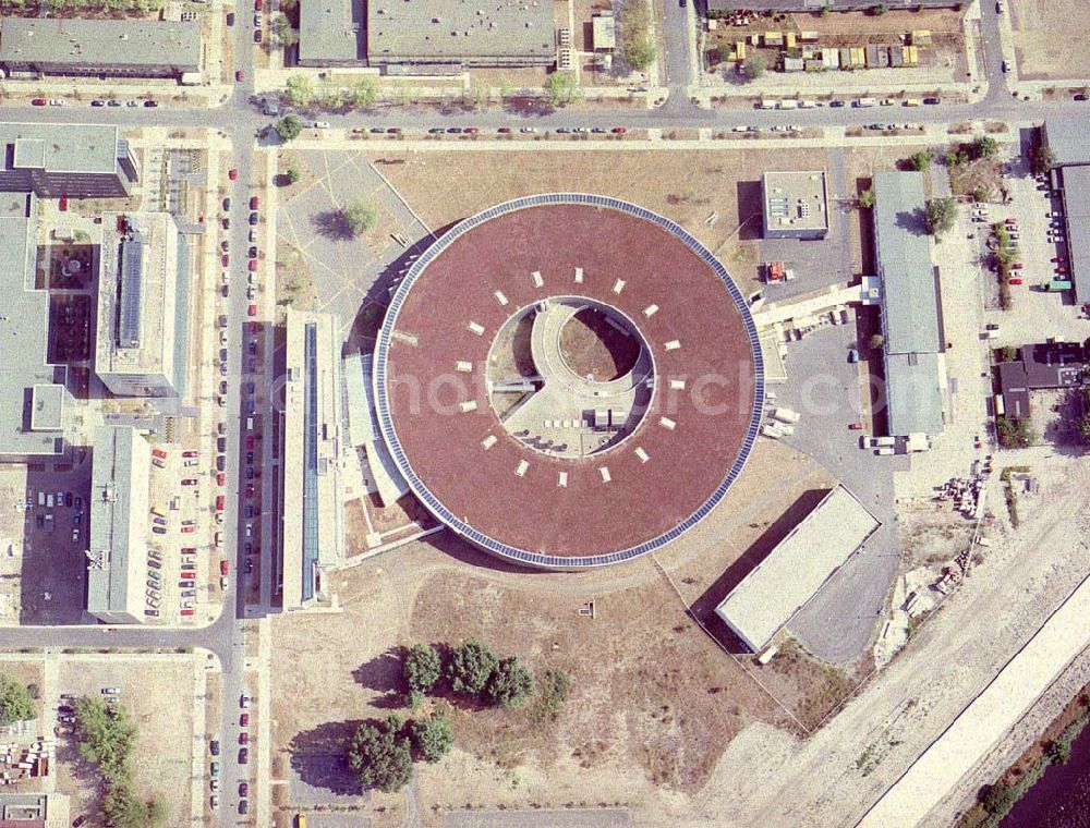 Aerial image Berlin - Adlershof - Elektronenspeicherring BESSY 2 in Berlin-Adlershof.