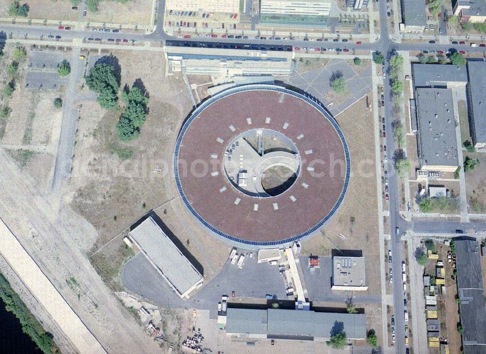 Aerial photograph Berlin - Adlershof - Elektronenspeicherring BESSY 2 in Berlin-Adlershof.