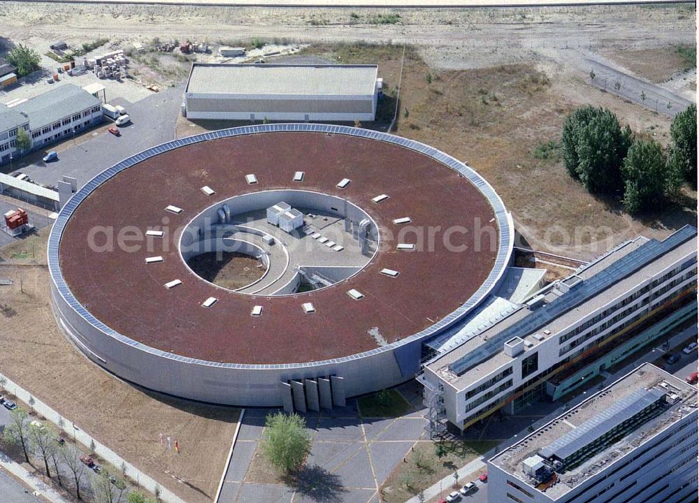 Berlin - Adlershof from above - Elektronenspeicherring BESSY 2 in Berlin-Adlershof.