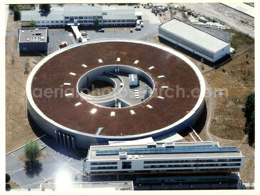 Aerial image Berlin - Adlershof - Elektronenspeicherring BESSY 2 in Berlin-Adlershof.