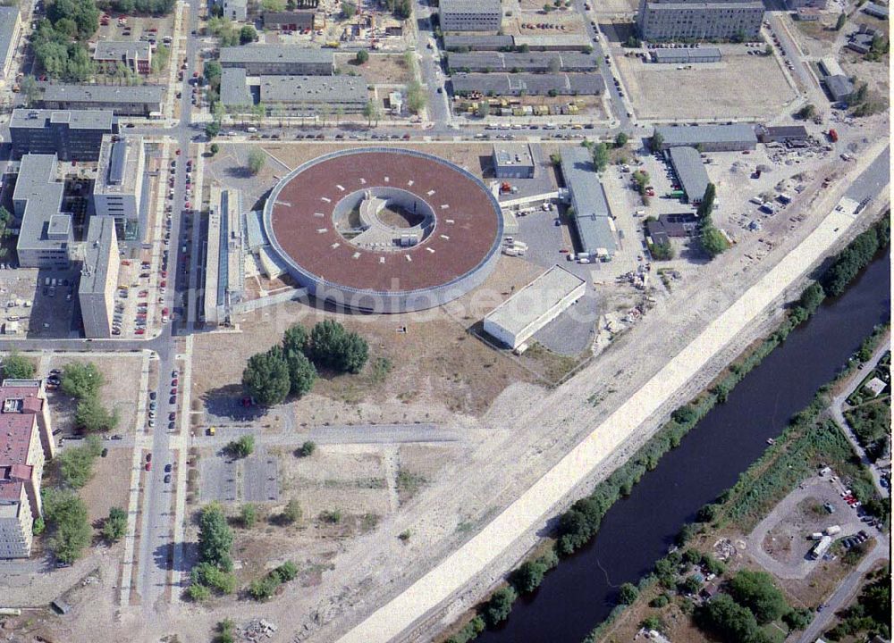 Berlin - Adlershof from above - Elektronenspeicherring BESSY 2 in Berlin-Adlershof.