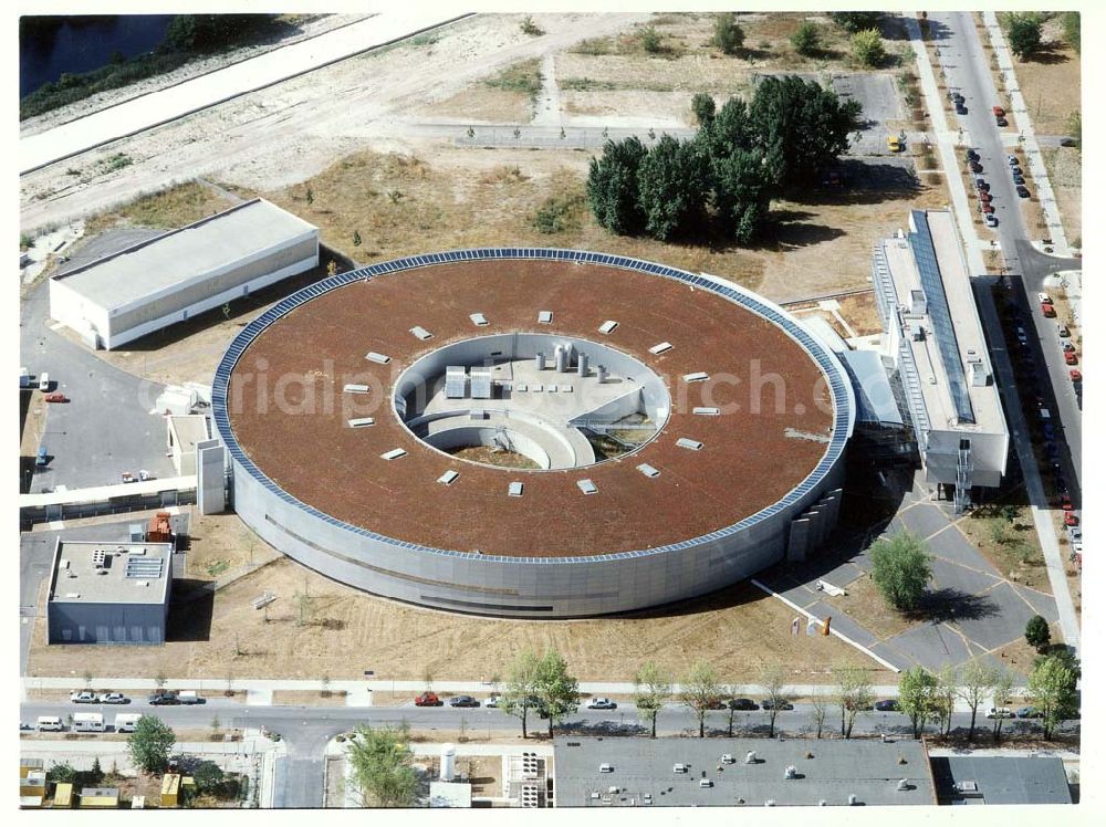 Aerial image Berlin - Adlershof - Elektronenspeicherring BESSY 2 in Berlin-Adlershof.