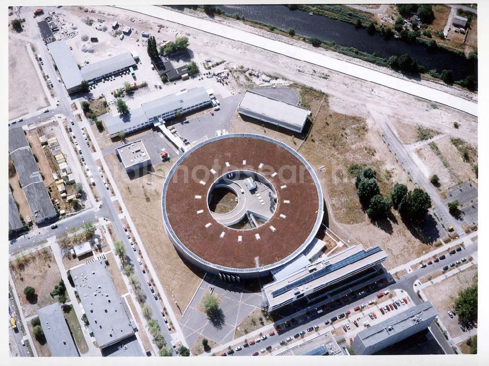 Berlin - Adlershof from above - Elektronenspeicherring BESSY 2 in Berlin-Adlershof.