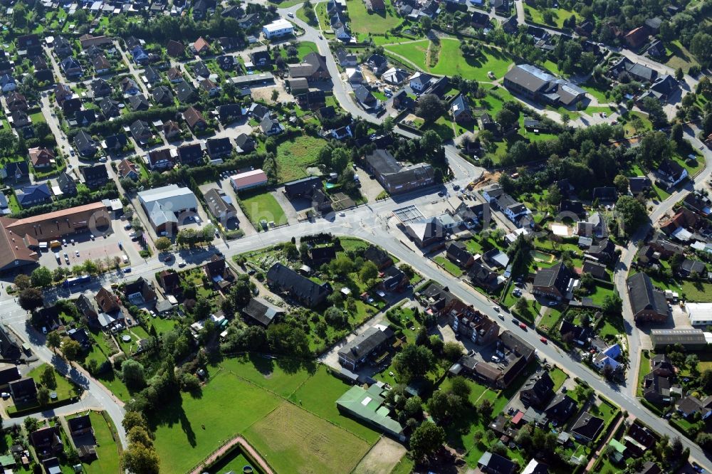 Aerial image Elmenhorst - Townscape of Elmenhorst in Schleswig-Holstein