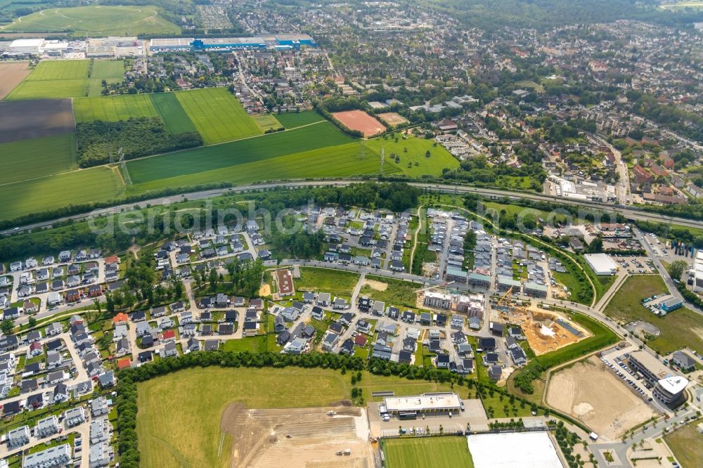 Aerial image Dortmund - Ensemble of sports grounds of BVB Trainingszentrum on Adi-Preissler-Allee in the district Brackel in Dortmund in the state North Rhine-Westphalia, Germany