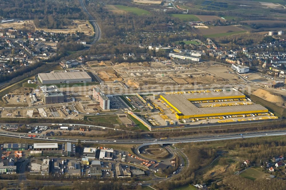 Aerial image Bochum - Development area of Areal MARK 51AA?7 on the site of the former Opelwerk in Bochum in the federal state of North Rhine-Westphalia, Germany