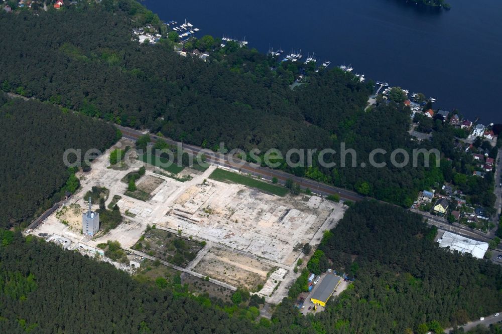 Aerial image Berlin - Development area and building land fallow on Adlergestell in Berlin, Germany