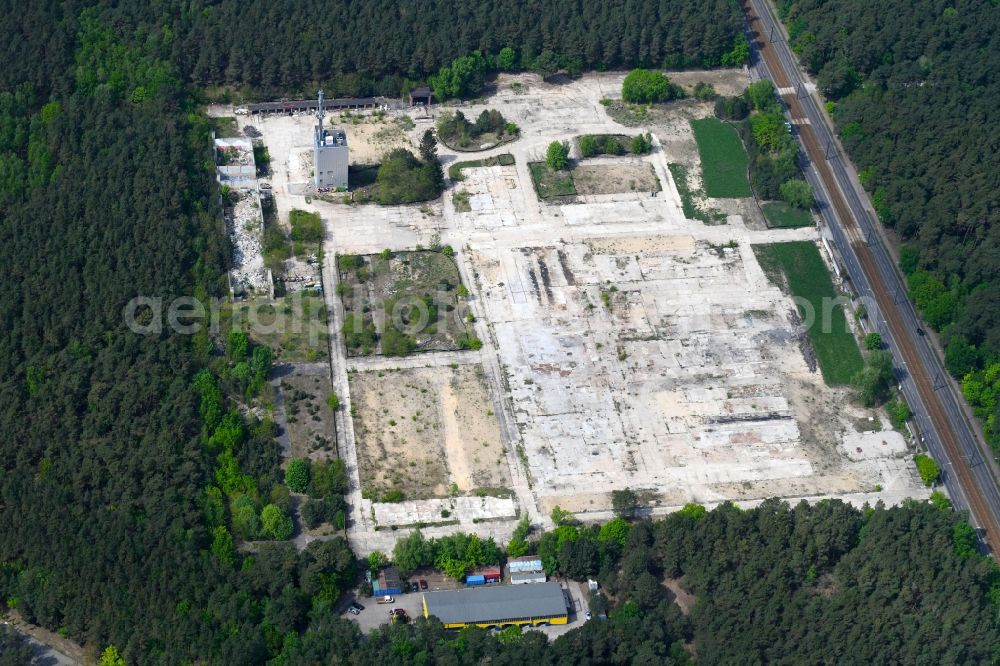 Aerial image Berlin - Development area and building land fallow on Adlergestell in Berlin, Germany