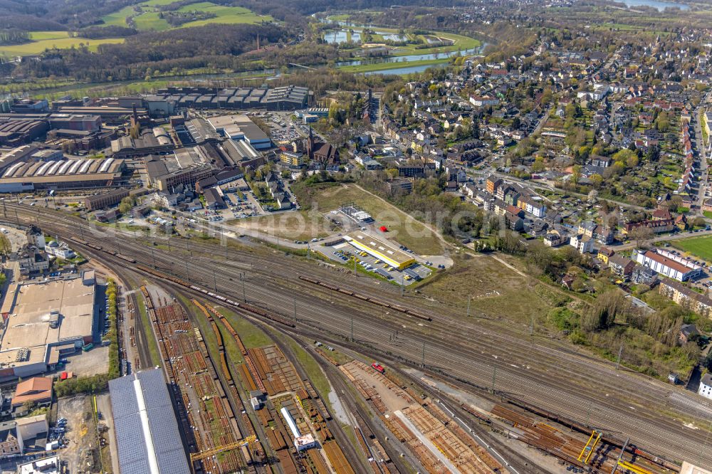 Witten from the bird's eye view: Development area and building land fallow Drei Koenige in Witten at Ruhrgebiet in the state North Rhine-Westphalia, Germany