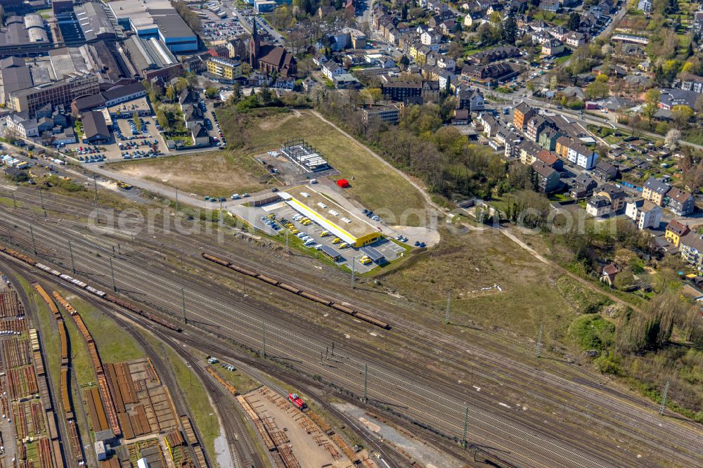 Aerial image Witten - Development area and building land fallow Drei Koenige in Witten at Ruhrgebiet in the state North Rhine-Westphalia, Germany