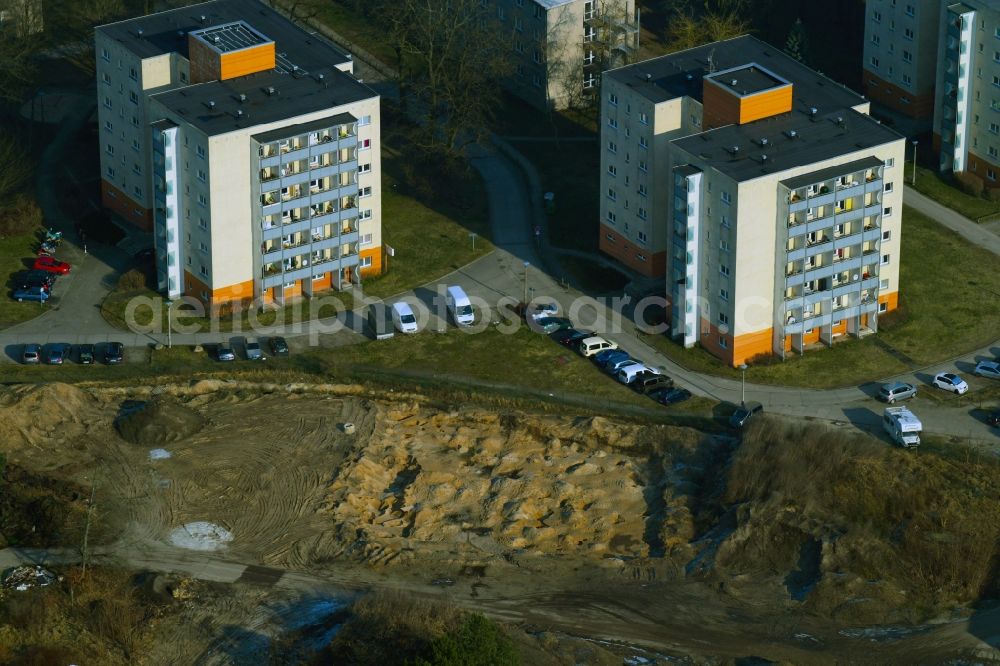 Aerial photograph Berlin - Development area and building land fallow on Poelnitzweg in the district Buch in Berlin, Germany