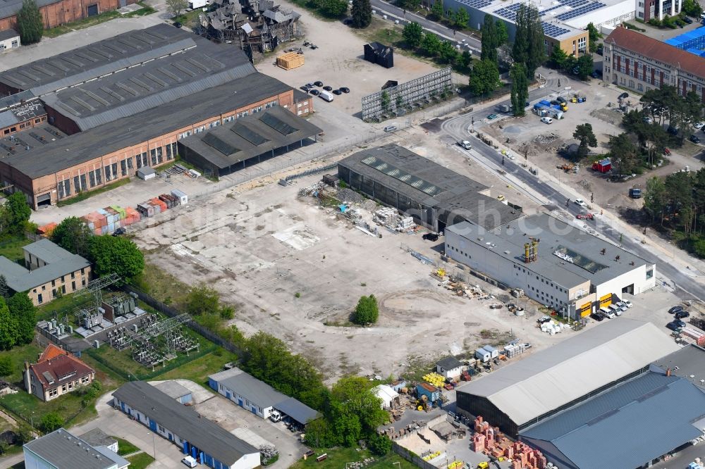 Aerial image Potsdam - Development area and building land fallow on Sophie-Farber-Strasse in Potsdam in the state Brandenburg, Germany