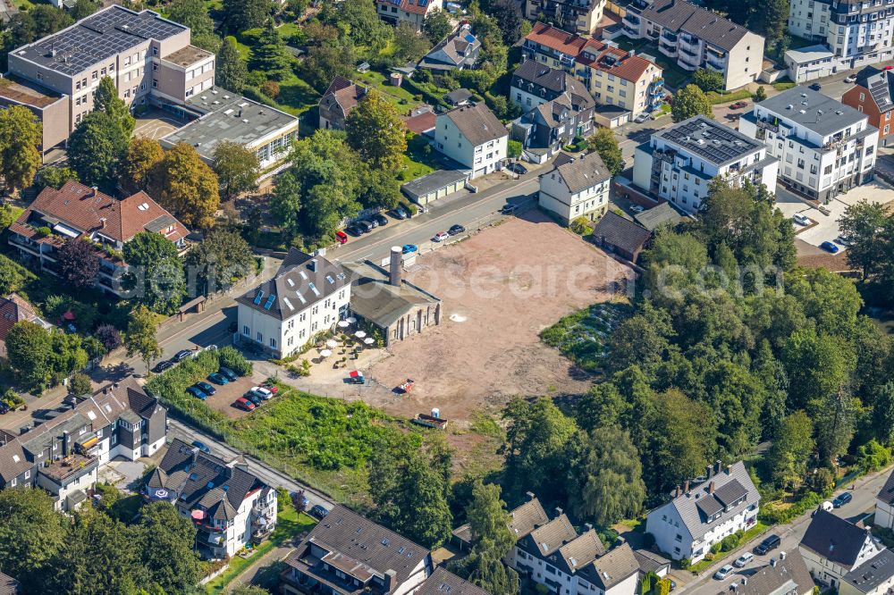 Aerial image Gevelsberg - Development area and building land fallow on Teichstrasse in Gevelsberg in the state North Rhine-Westphalia, Germany