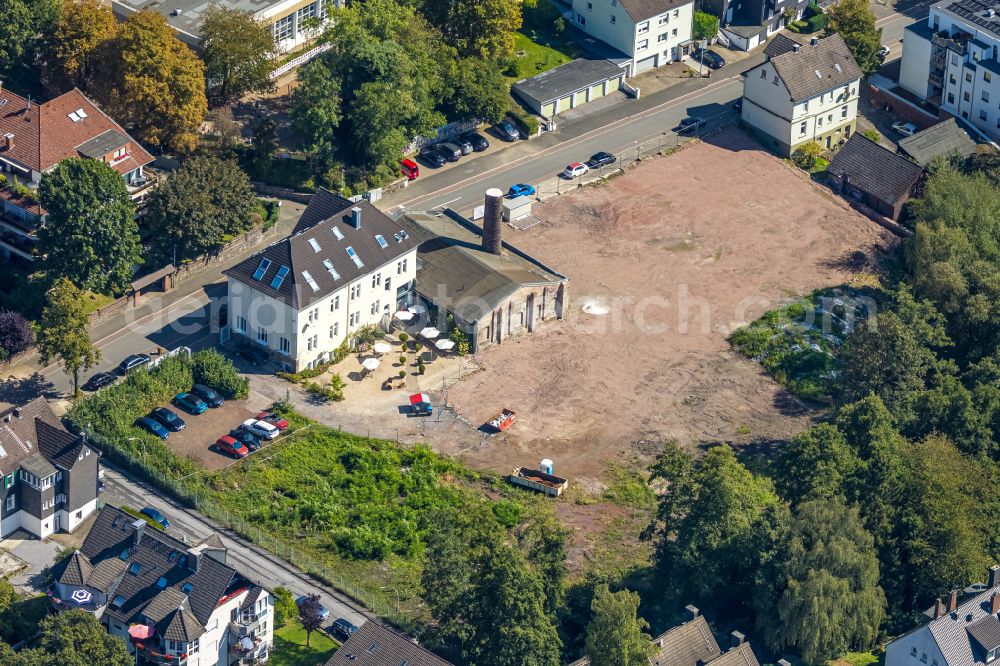 Gevelsberg from above - Development area and building land fallow on Teichstrasse in Gevelsberg in the state North Rhine-Westphalia, Germany