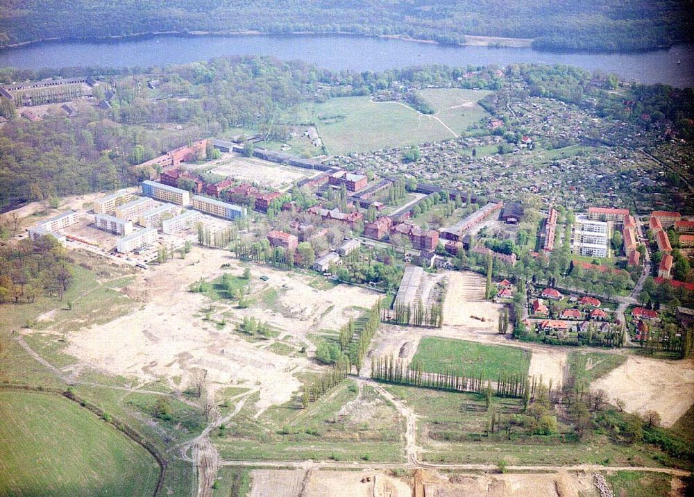 Potsdam - BRA from above - Entwicklungsgebiet Bornstedter Feld in Potsdam.