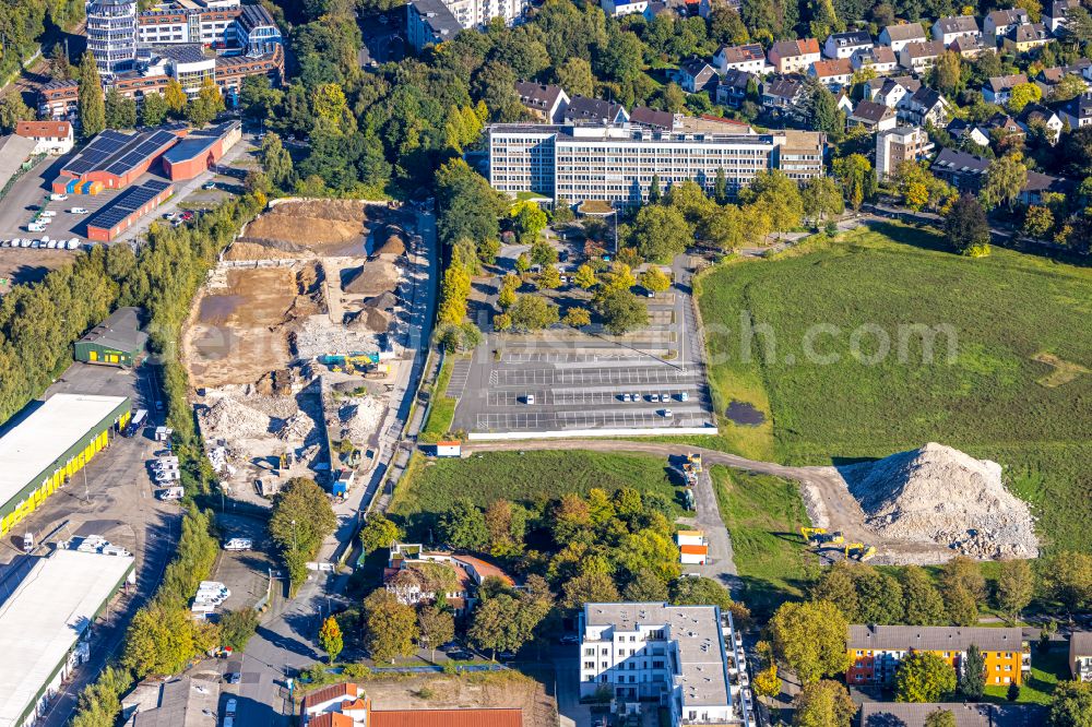 Aerial image Dortmund - Development area Deggingstrasse in the district Westfalendamm-Nord in Dortmund in the state North Rhine-Westphalia, Germany