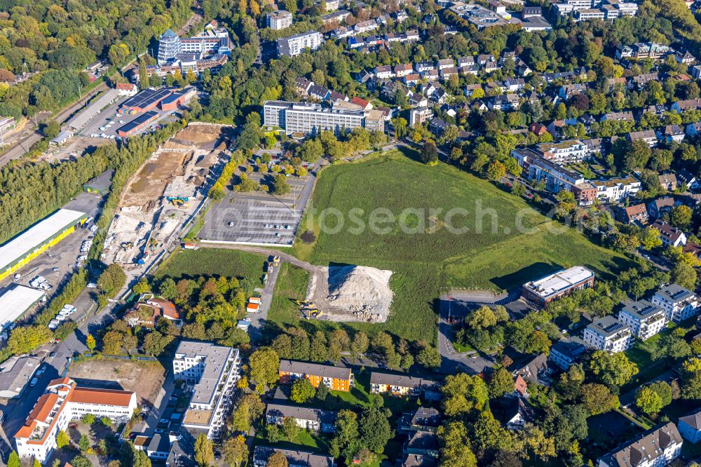 Dortmund from above - Development area Deggingstrasse in the district Westfalendamm-Nord in Dortmund in the state North Rhine-Westphalia, Germany