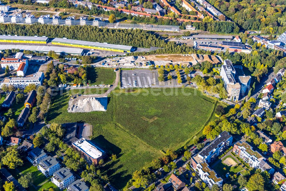 Dortmund from the bird's eye view: Development area Deggingstrasse in the district Westfalendamm-Nord in Dortmund in the state North Rhine-Westphalia, Germany